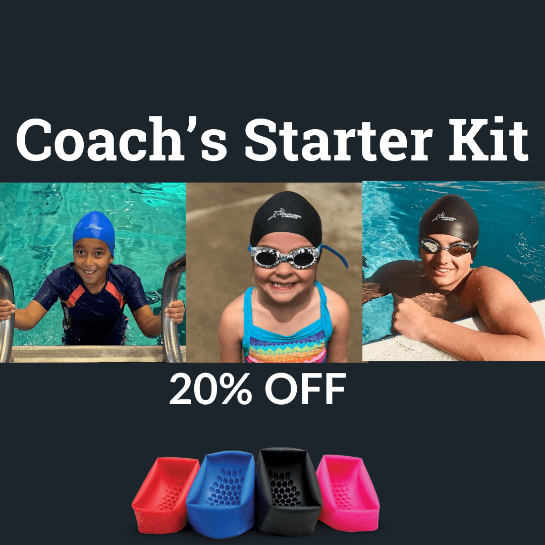 Hammer Head Swim Caps - Coach's Starter Kit