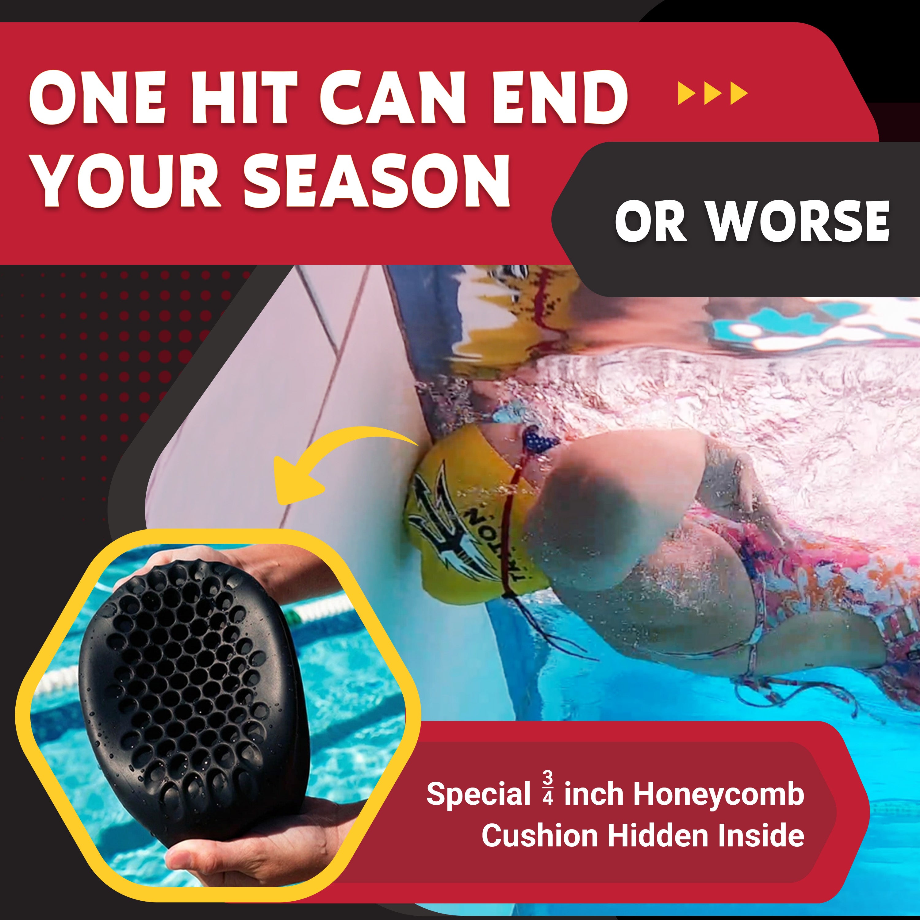 Hammer Head Swim Cap