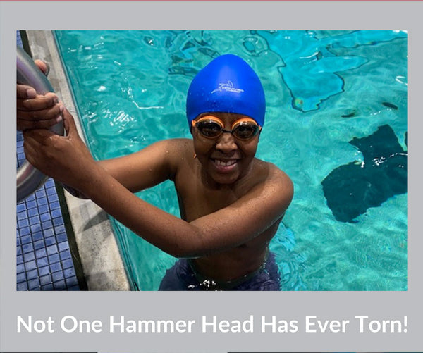 Safe & Fast Swim Caps for Adults & Youth - Hammer