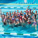 Josh Davis summer league swim team is wearing hammer head swim caps that is the safest swimming cap, long hair swim cap, small swim cap and comfortable kids swimming cap.  